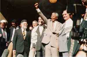 Nelson Mandela en de joden