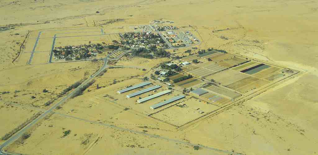 Ashalim in de Negev-woestijn, Israël