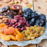 mixture of dried fruits and nuts